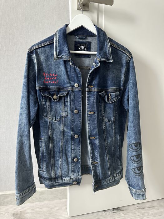 Джинсовая курточка Zara размер М