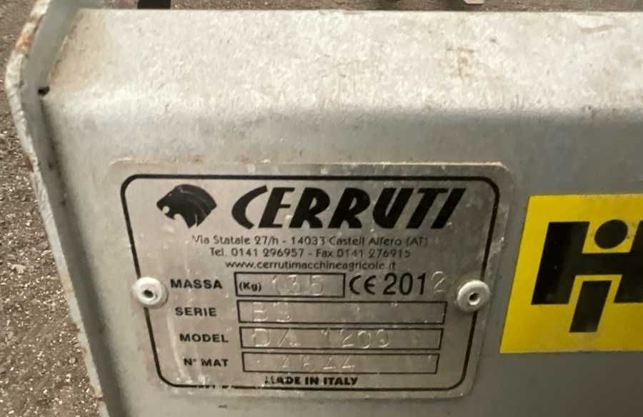 Pług wirnikowy dmuchawa do śniegu odśnieżarka Hydromann Cerruti Bobcat