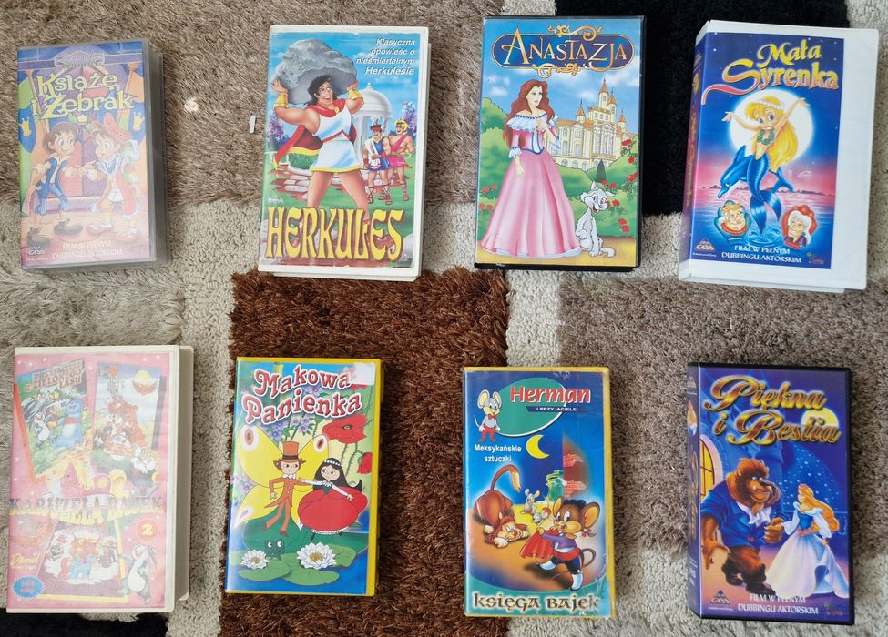Zestaw bajek VHS