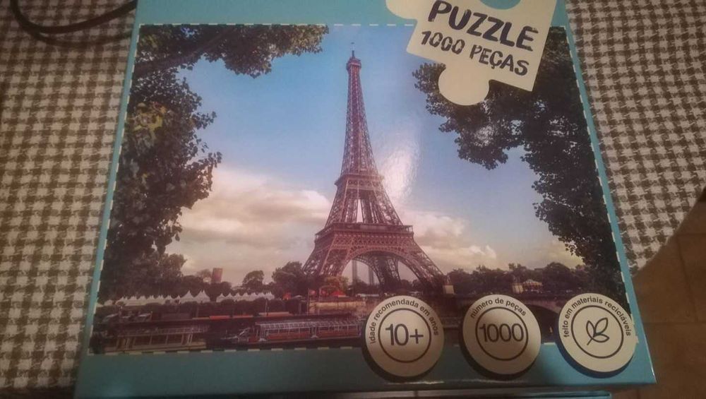 Puzzles Elefun 1000 peças NOVO Porto com 10% de desconto