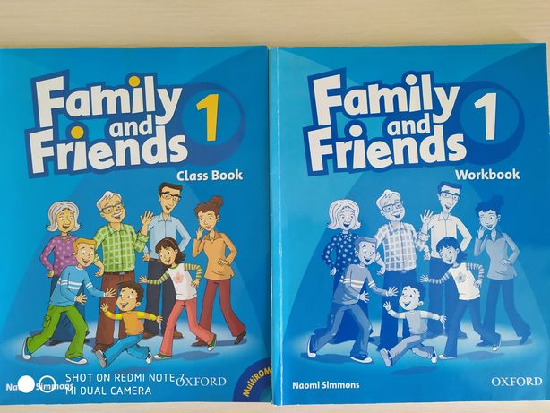 Учебники английского Family and Friends 1, и3. 
