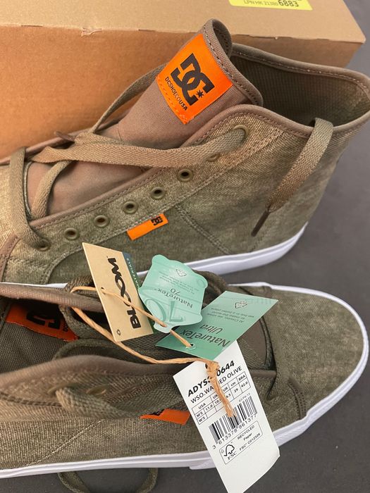 Oryginalne Trampki DC Vegan Friendly olive 44,5-29cm nowe pudełkometki