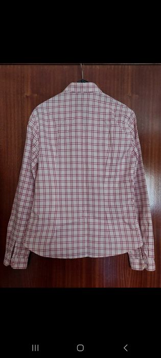 Camisa xadrez da Massimo Dutti