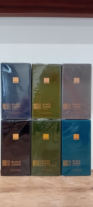Kolekcja Avon Black Suede 100 ml