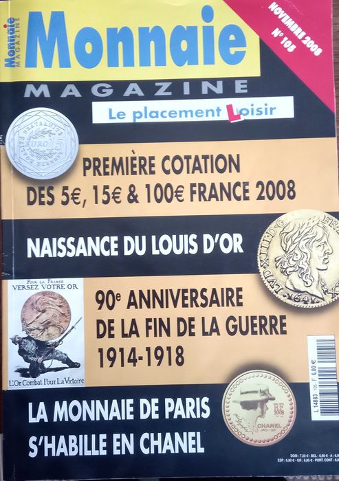 Monnaie Magazine - - - - - Revista de Moedas - 2008