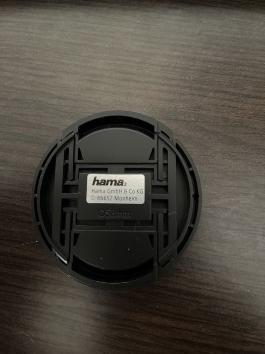 Tampa objetiva diâmetro 58mm