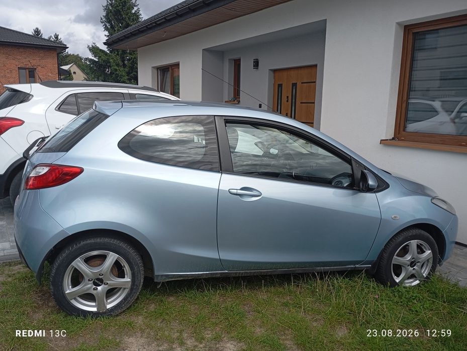 Mazda 2 2009r. 1.3 Benzyna klimatyzacja alufelgi przebieg tylko 100tys km