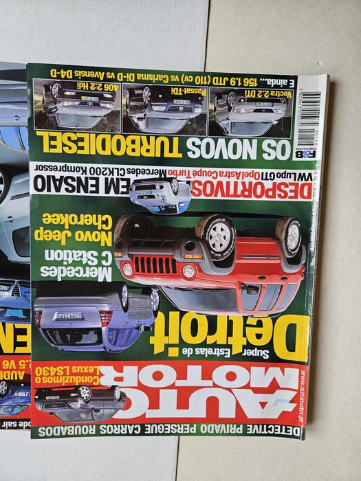 Lote de 6 Revistas AutoMotor Usadas 2001