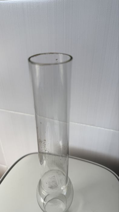 Tubo vidro lampiao ou candeeiro