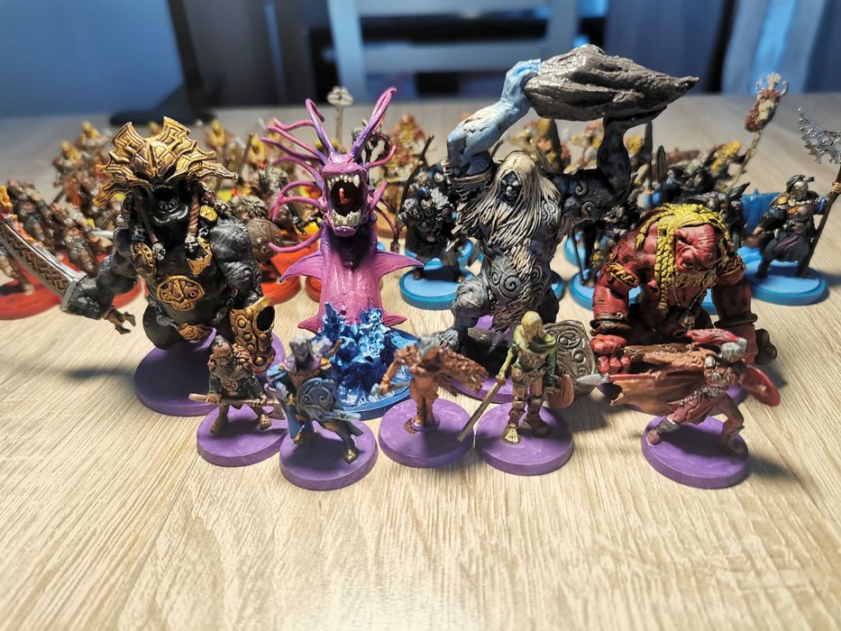 Blood Rage - epicko pomalowane figurki!