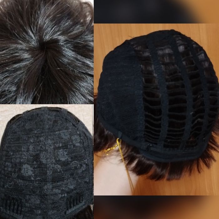 Парик (перука) из натуральных волос.