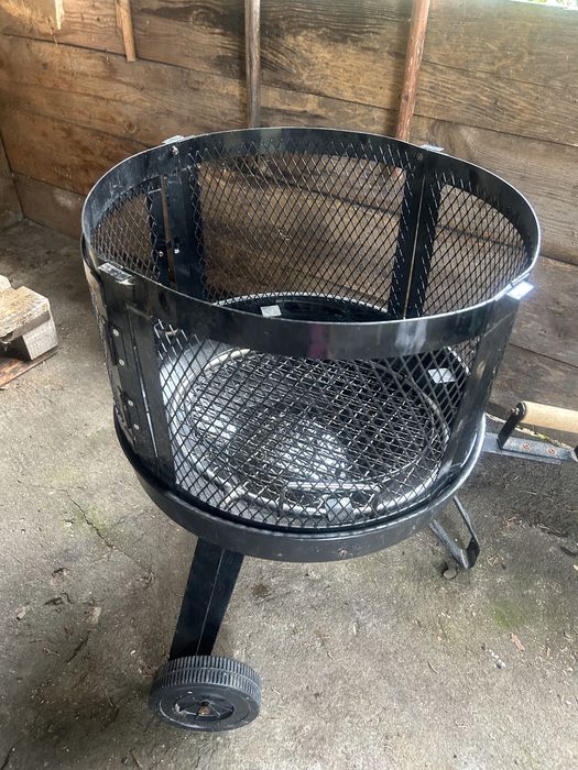 Kominek tarasowy ogrodowy grill