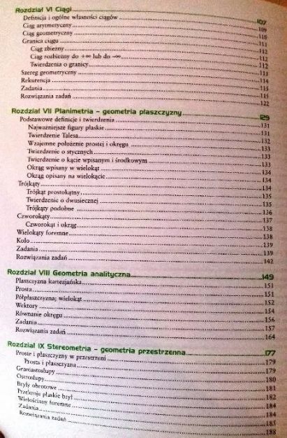 Paszport maturzysty MATEMATYKA Miziołek LICEUM repetytorium matura