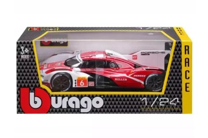 BBU 1:24 Race Porsche 963 white/red 28042 80421. BBU. Nowy Produkt