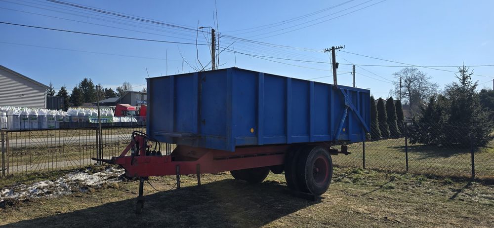 Przyczepa skorupowa, rolnicza, wywrotka 12 ton