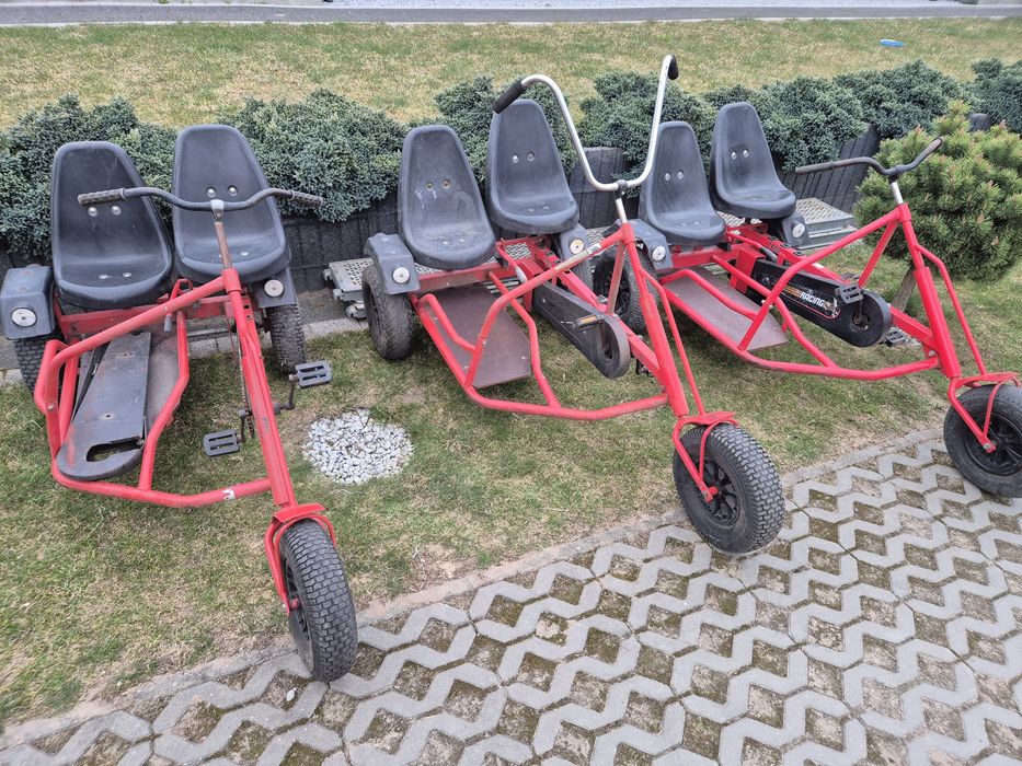 Gokart, gokard, gokarty, Rower 2 osobowy - Dinocars - Gryfice