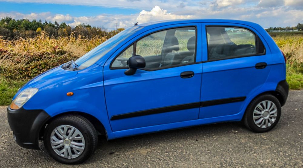 Chevrolet Spark 0.8 52km 2007r 115 tyś km krajówka zero rdzy zadbane auto