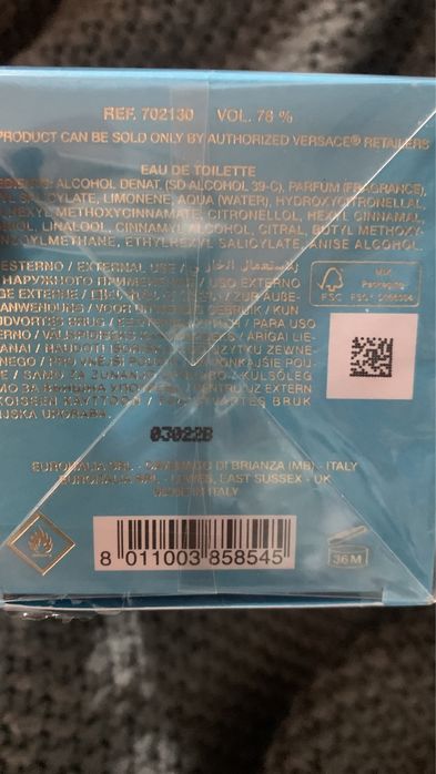 Парфуми Versace Pour Femme Dylan Turquoise