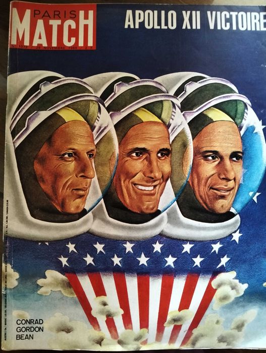 Paris Match número 1073 de 29 de Novembro de 1969