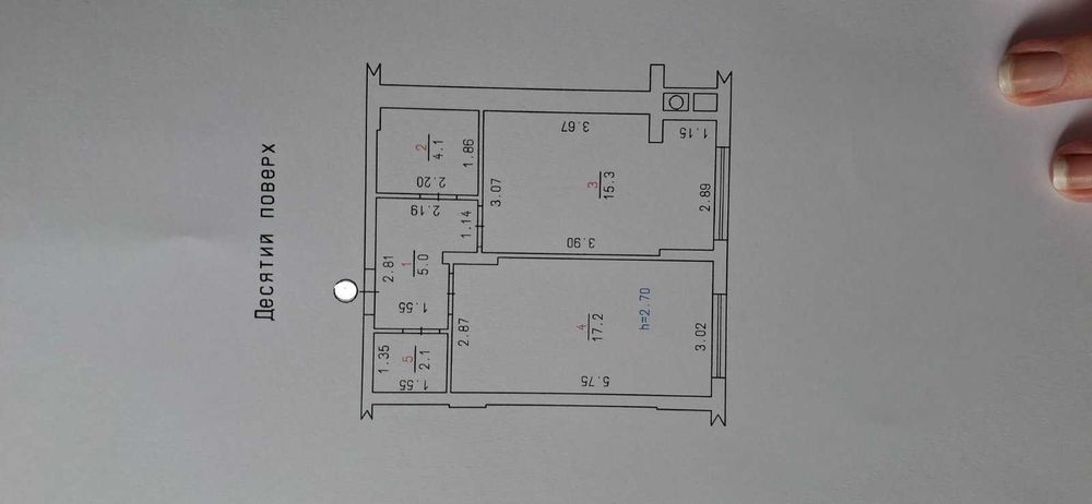Продаж 1к квартири 43.7 кв. м на вул. Свободи/Виставка