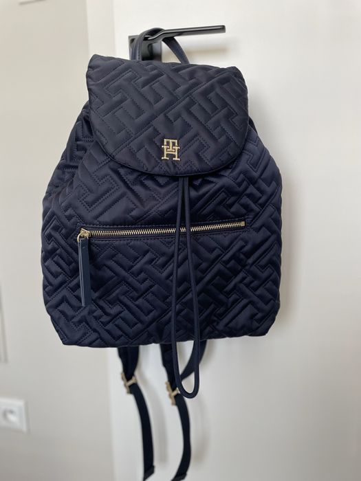 Plecak Tommy Hilfinger MY TOMMY Idol Mono Navy