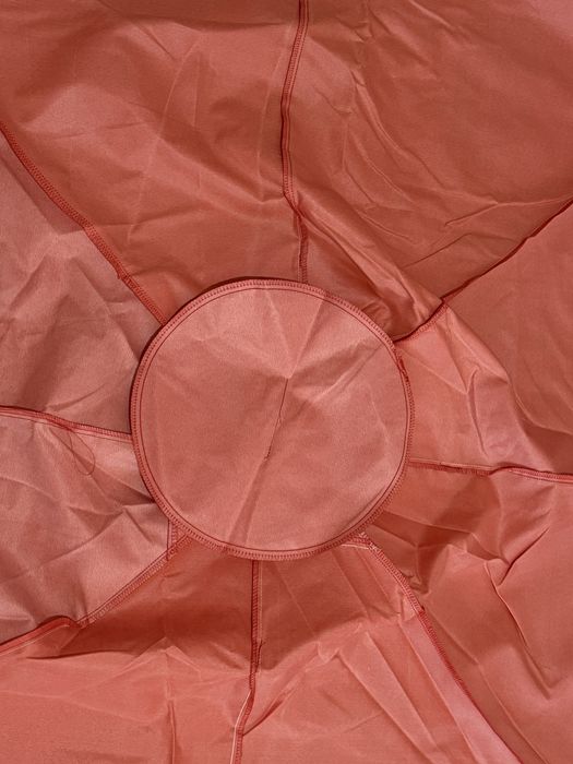 Новый тент для уличного троссового зонта 4x4 метра