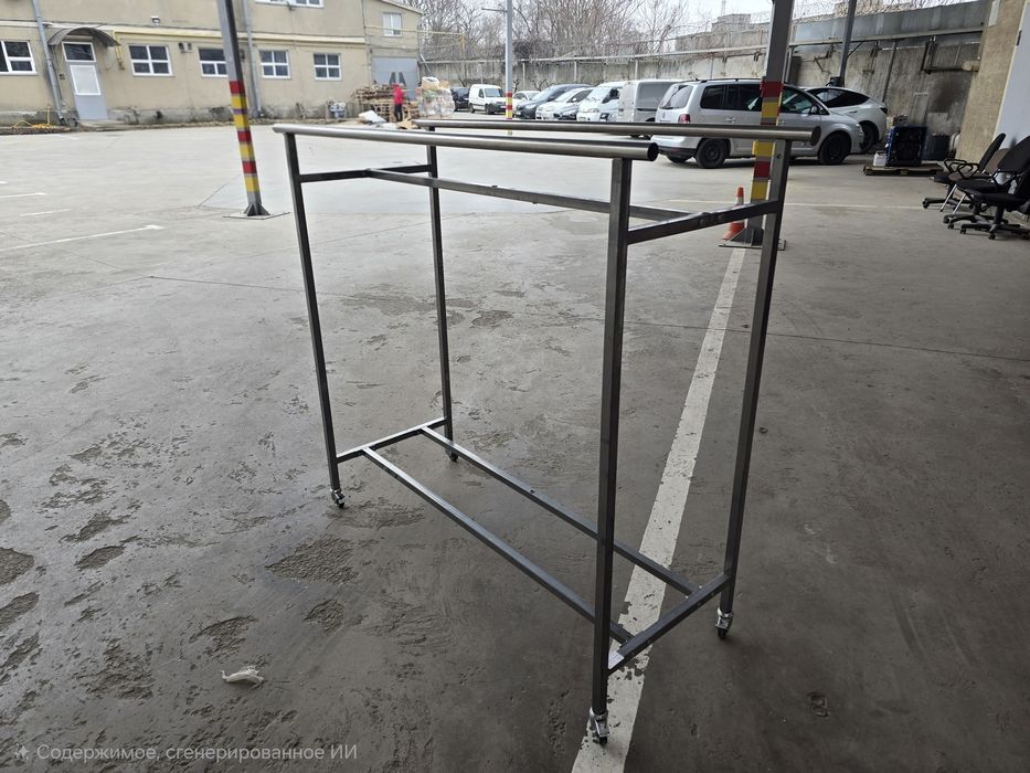 Стійка для одягу в магазин