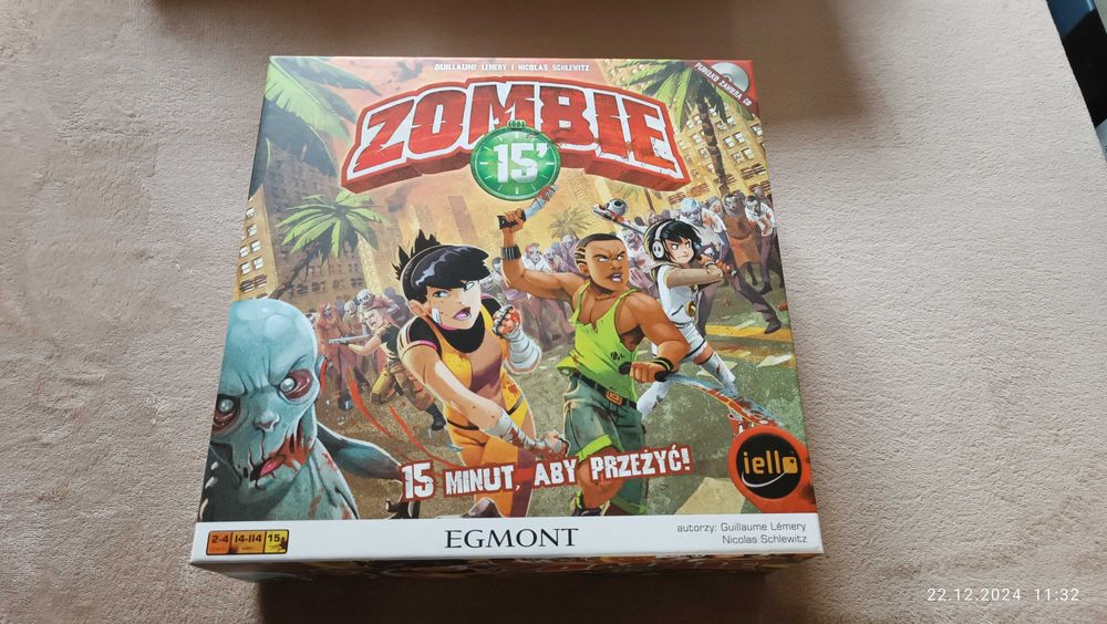 15 Zombie - gra planszowa