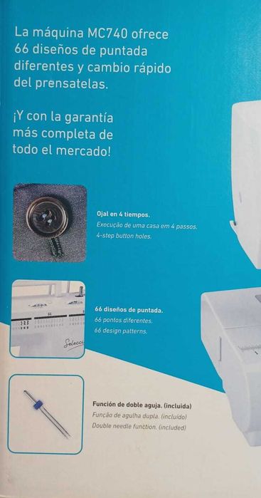 Máquina de costura Jata Seléction 740 [NOVA]