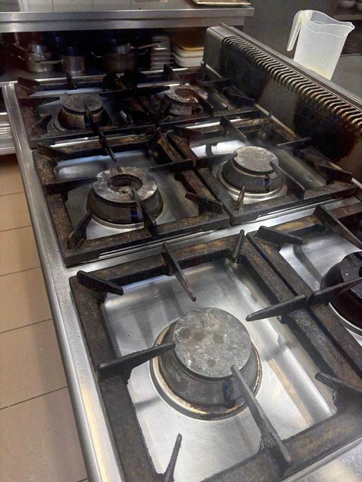 Kuchnia gazowa 6-palnikowa Kromet KG-6M