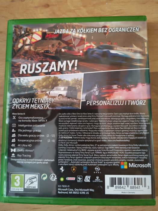 Forza horizon 5 Xbox one  series s x Polska Wersja Gwarancja