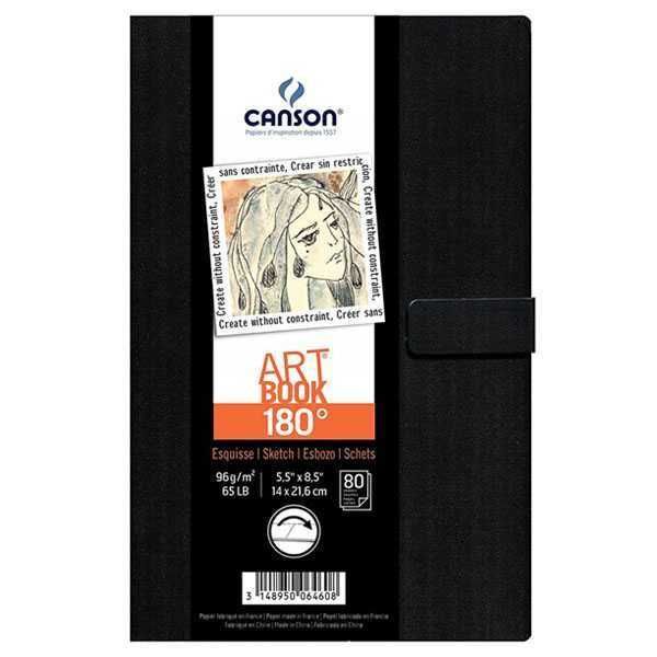 Canson блокнот для скетчу ARTBook "180", 96 г/кв.м, 8,9х14см