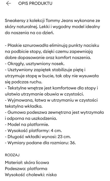 Sneakersy Tommy Jeans damskie