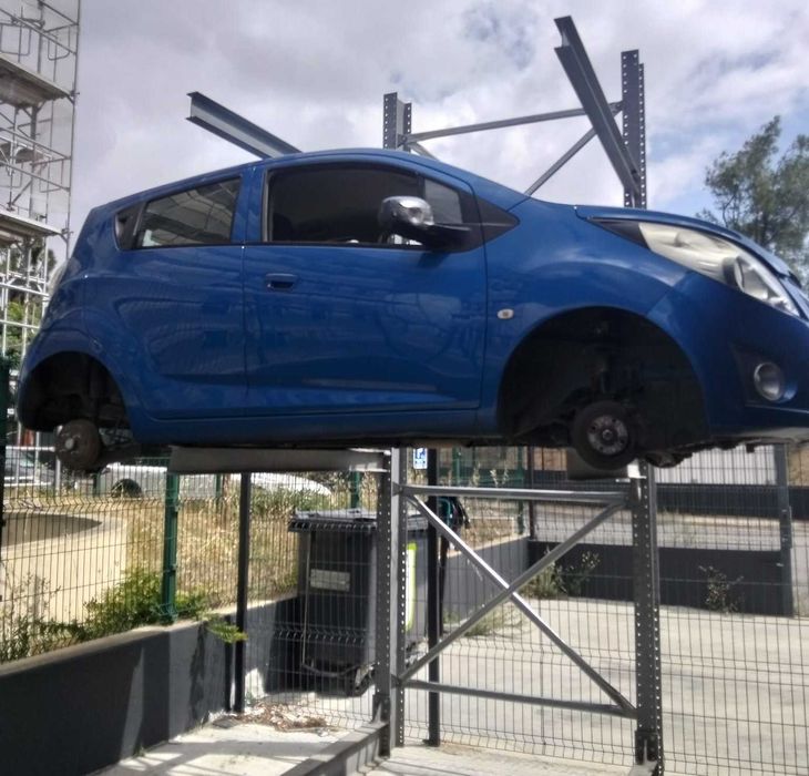 frente Chevrolet Spark 1.0 caixa velocidades B10D1 LMT 2012