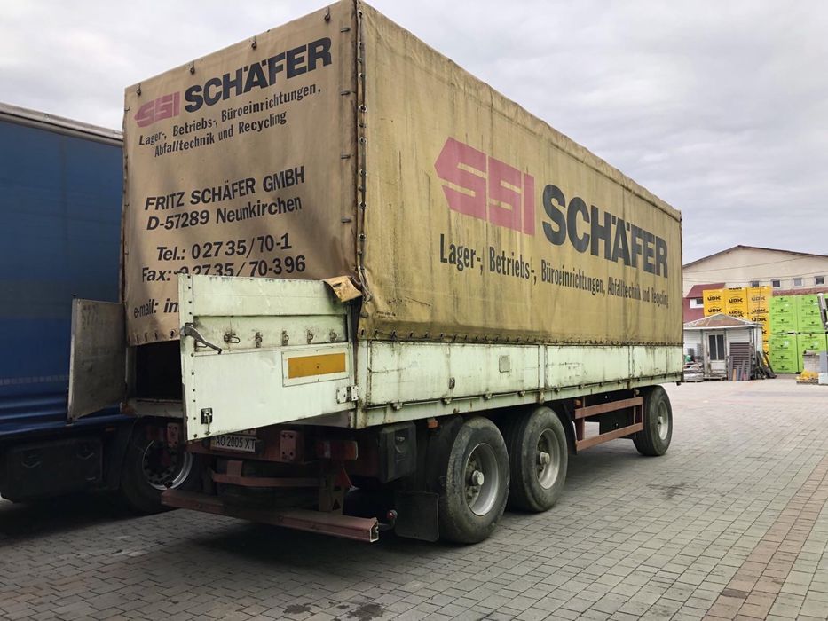 Причіп подушки 19т вантажопідйомність