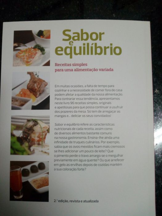 Livro Sabor e equilibrio