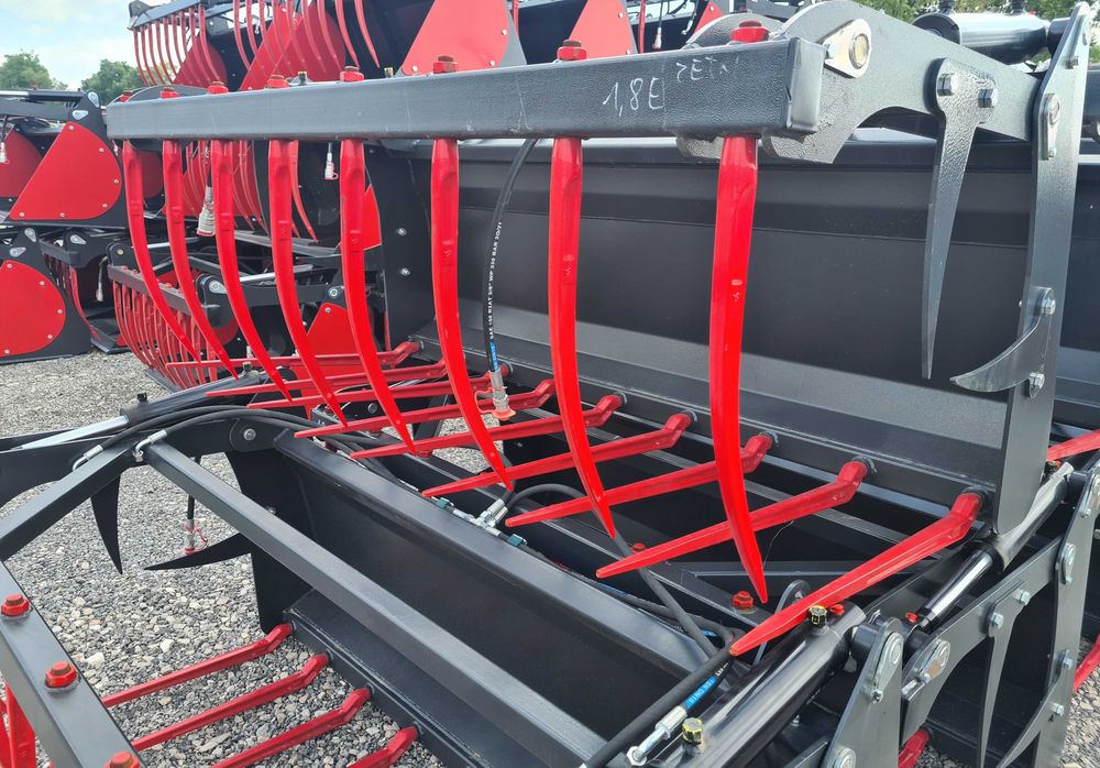 ŁYŻKO-KROKODYL widły do obornika od 105>240cm euro/sms/mx/MANITOU/JCB