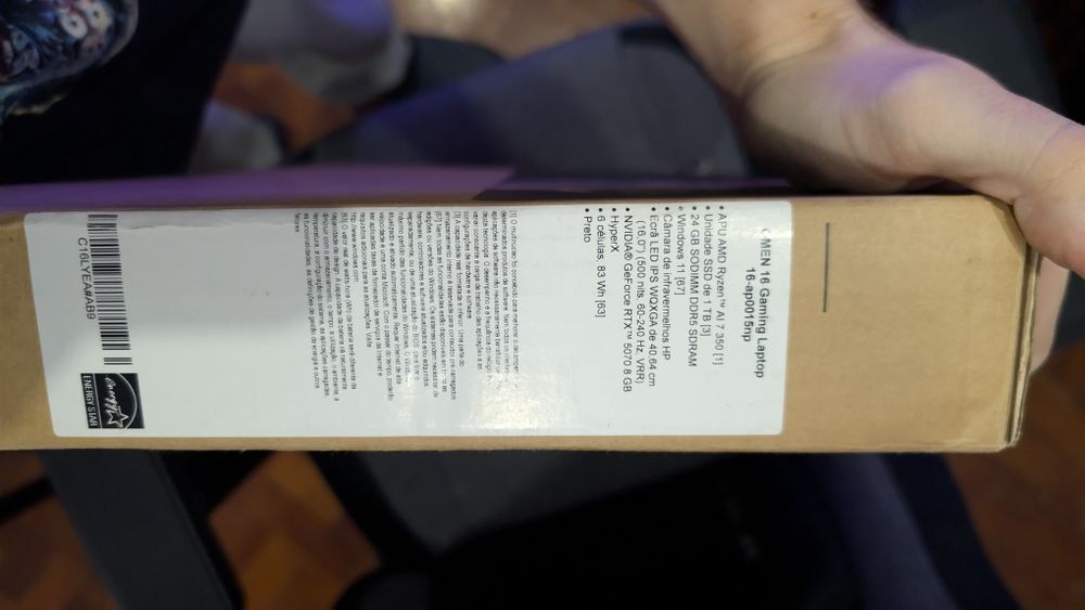 HP Omen RTX 5070 Ryzen aí 7 350 com garantia