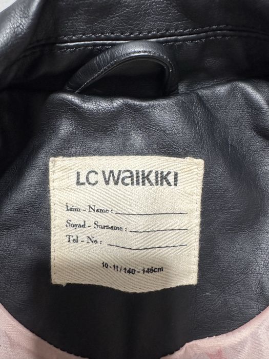 Куртка з еко-шкіри LCWAIKIKI на дівчинку 10-11 років, 140-146 см