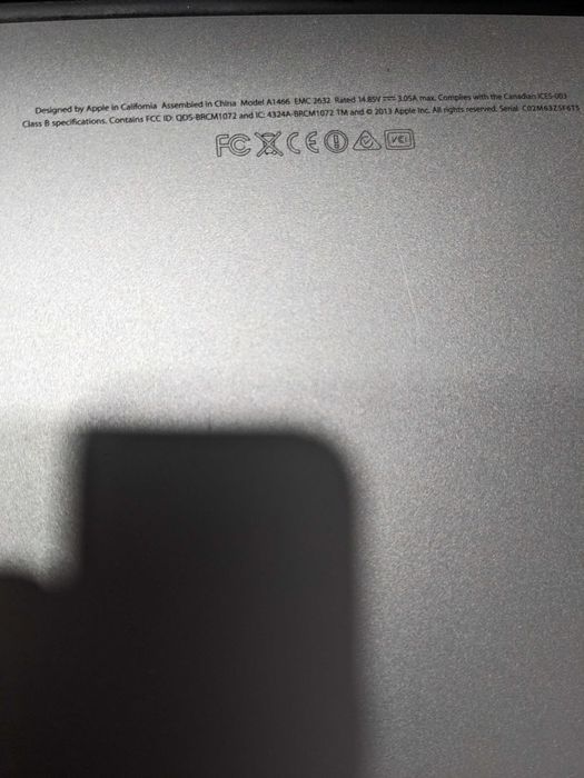 Macbook Air 2014  128 Gb акум 100%