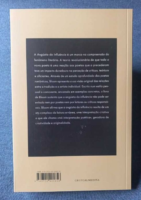 A Angústia da Influência; Uma Teoria da Poesia - Harold Bloom
