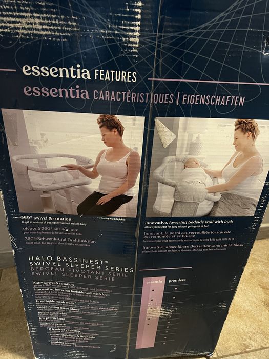 Bassinest Halo Swivel sleeper  dostawka niemowleca