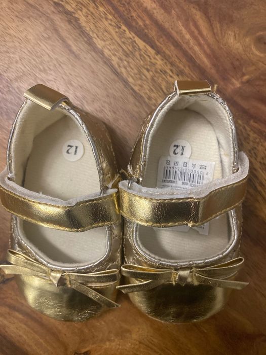 Buciki/kapcie niemowlęce dziewczynka rozm 12