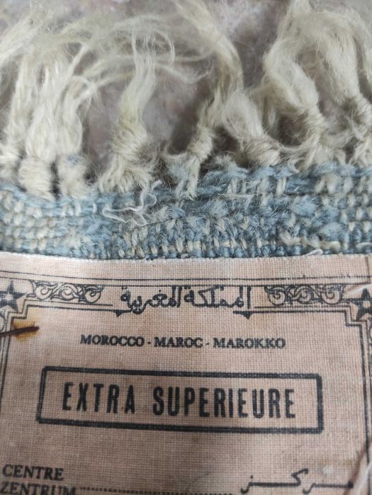 Tapete azul de origem Marrocos424348045762908164