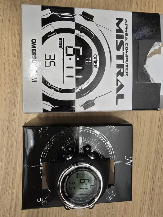 Relógio apneia computador omer mistral