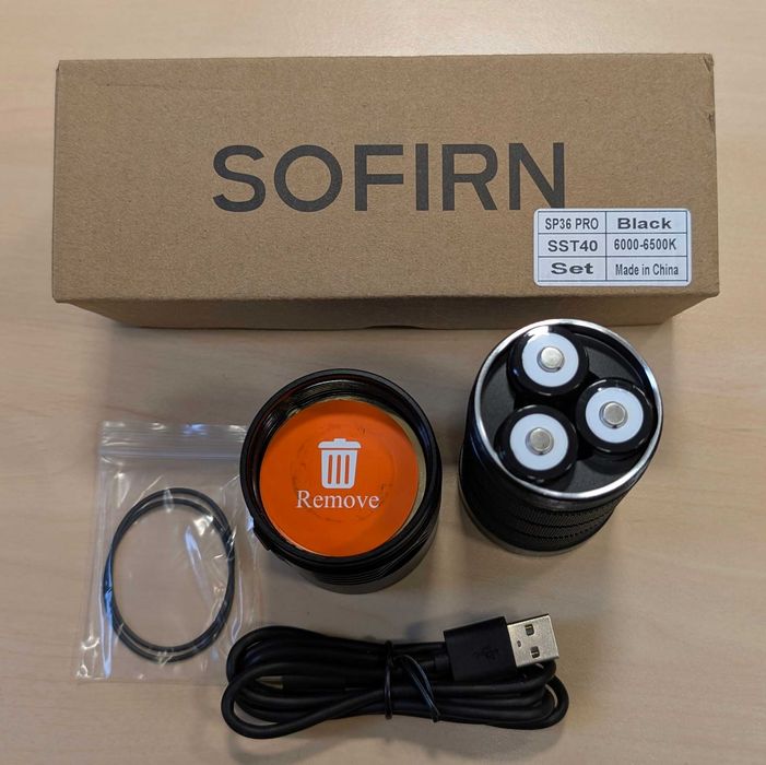 Latarka Sofirn SP360 Pro SST40 6500K Anduril 2