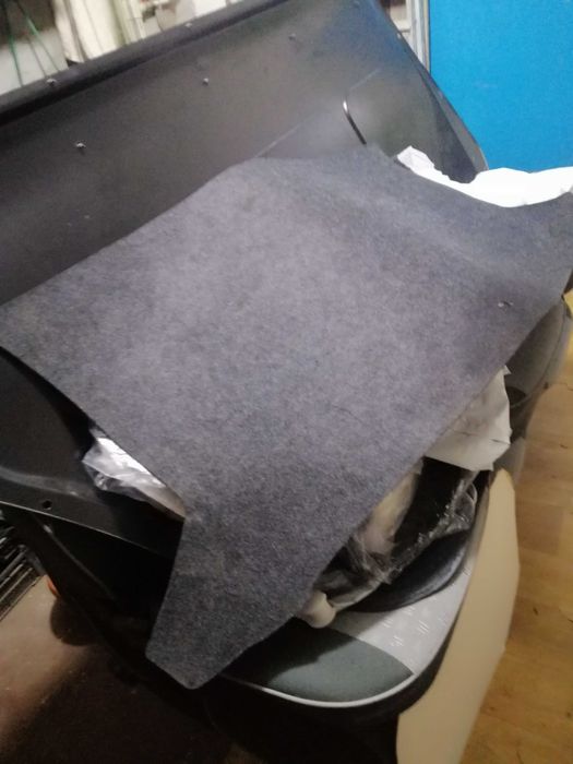 коврик в багажник ворсяной джили мк мк крос оригинальный