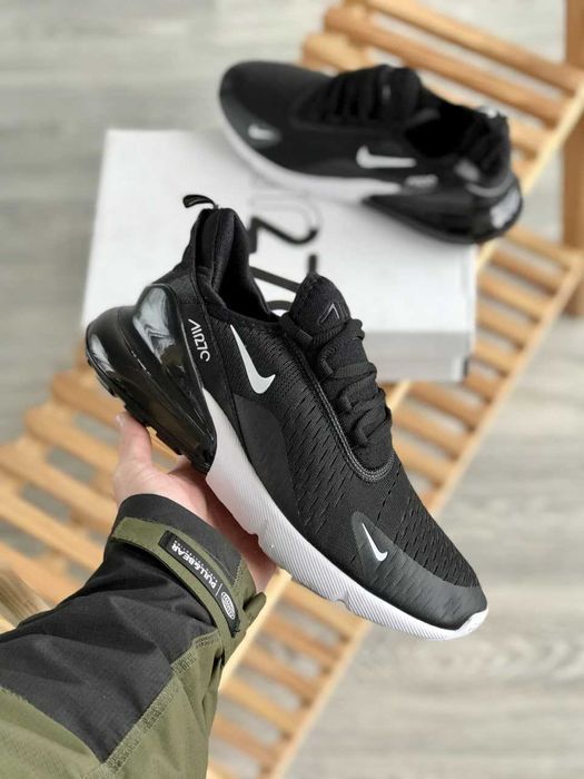 Мужские кроссовки Nike Air Max 270 Black&White. 40-45