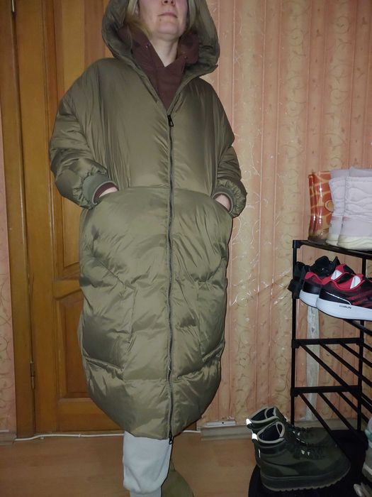 Пуховик женский, L