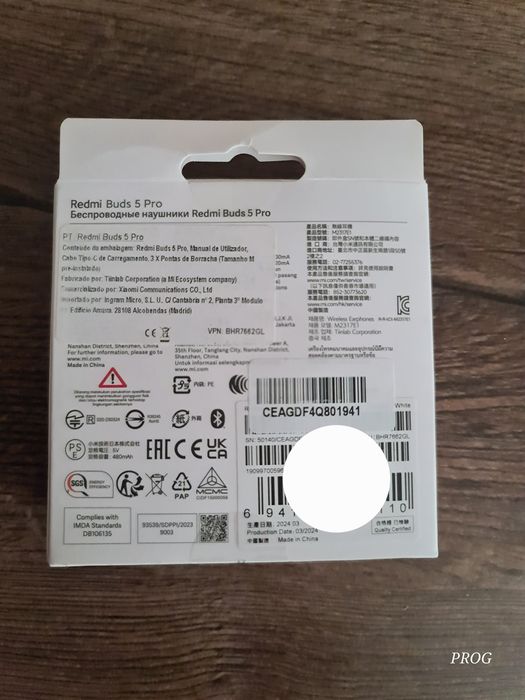 Redmi Buds 5 PRO (NOVO)